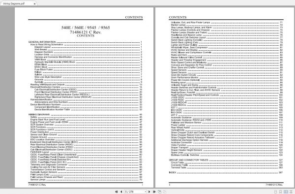 Challenger NA ROTARY COMBINE 540E 560E 79036768 B REV Schematic PDF EN 1