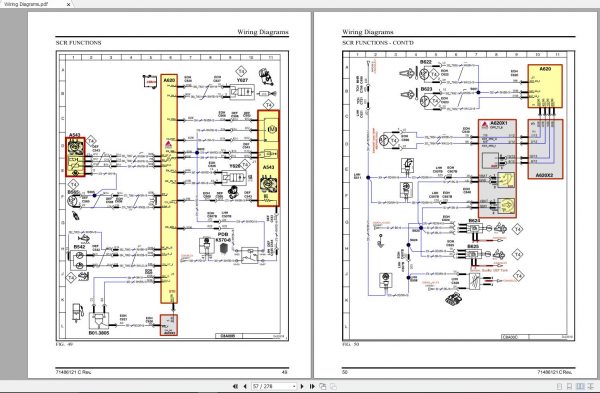 Challenger NA ROTARY COMBINE 540E 560E 79036768 B REV Schematic PDF EN 2