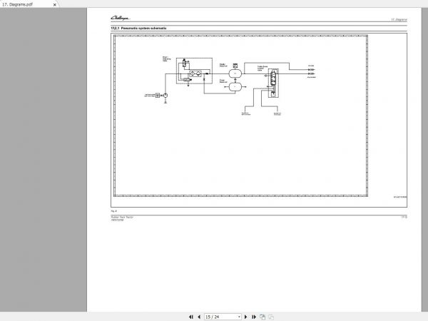 Challenger NA TRACTOR MT738 MT740 MT743 Schematic PDF EN 3