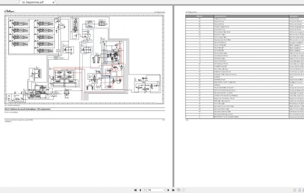 Challenger NA TRACTOR MT800 Series Schematic PDF FR 2