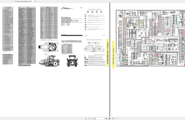 Challenger NA TRACTOR MT835 MT845 MT855 MT865 MT835B MT845B MT855B MT865B MT875B Schematic PDF FR 1