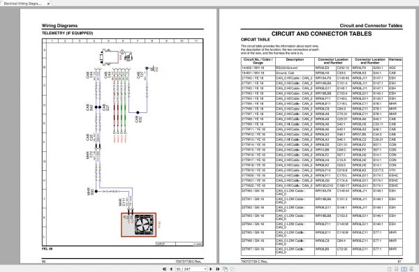Challenger NA WINDROWER TRACTOR WR9735 WR9740 WR9760 WR9770 Schematic PDF EN 3