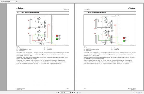 Challenger SA ROGATOR CHASSIS RG900B RG1100B RG1300B Schematic PDF EN 2