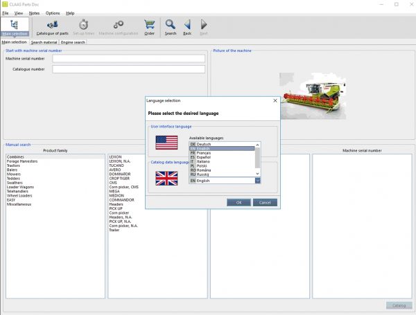 Claas Parts Doc 2.2 Agricultural Updated 686 07.2021 EPC Spare Parts Catalog DVD 1226f365f68b85dc0