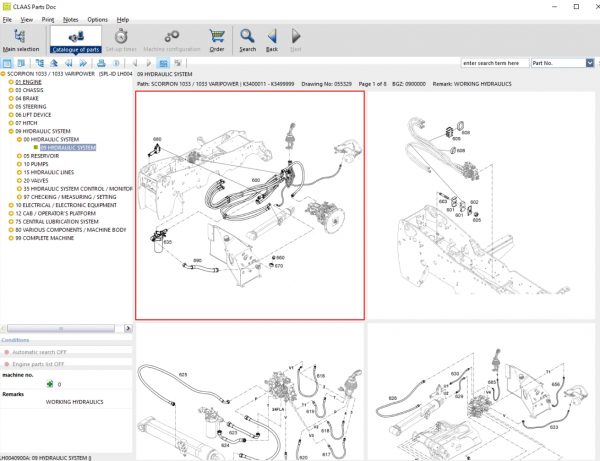 Claas Parts Doc 2.2 Agricultural Updated 686 07.2021 EPC Spare Parts Catalog DVD 7
