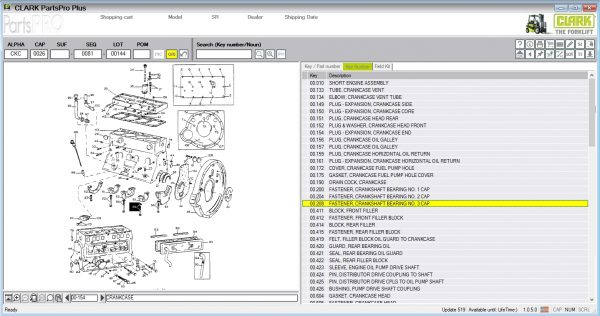 Clark ForkLift Parts Pro Plus v519 07.2021 Spare Parts Catalog DVD 5