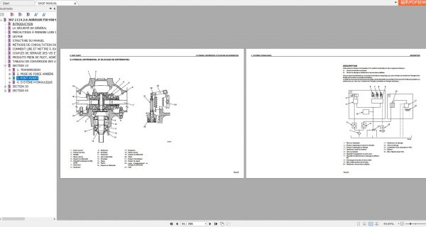 DEUTZ FAHR AGROLUX F50 F60 F70 F80 Workshop Manual FR 2