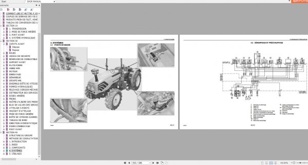DEUTZ FAHR AGROLUX F50 F60 F70 F80 Workshop Manual FR 4