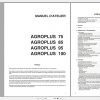 DEUTZ FAHR AGROPLUS 75 85 95 100 Workshop Manual FR 1