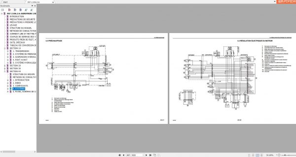 DEUTZ FAHR AGROTRON 130 140 155 165 Workshop Manual FR 4