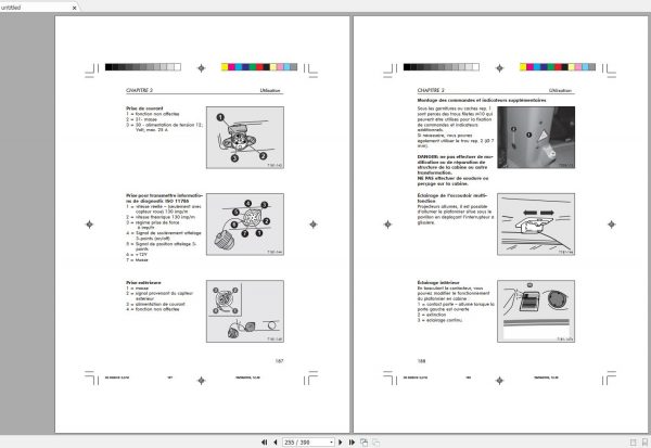 DEUTZ FAHR AGROTRON 180.7 Operators Manual FR 3