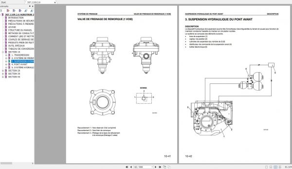 DEUTZ FAHR AGROTRON 210 235 265 Workshop Manual FR 2 1