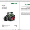 Fendt Tractor 1000 Vario S4 VIN 527 530 Diagram Operation Workshop Manual FR 4