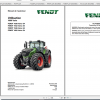 Fendt Tractor 1000 Vario S4 VIN 527 530 Diagram Operation Workshop Manual FR 5