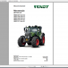 Fendt Tractor 200 Vario S3 VIN 300 304 Diagram Operator Workshop Manual ES 7