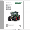Fendt Tractor 200 Vario S3 VIN 300 304 Diagram Operator Workshop Manual ES 8