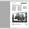 Fendt Tractor 200 Vario VFP S3 VIN 232 236 239 243 251 253 Diagram Operator Workshop Manual ES 1