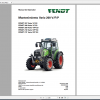 Fendt Tractor 200 Vario VFP S3 VIN 232 236 239 243 251 253 Diagram Operator Workshop Manual ES 7