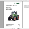 Fendt Tractor 200 Vario VFP S3 VIN 232 236 239 243 251 253 Diagram Operator Workshop Manual FR 4
