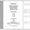 Fendt Tractor 300 Gt VIN 148 149 345 395 Diagram Operation Manual Workshop Manual ES 1 1