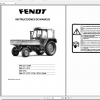 Fendt Tractor 300 Gt VIN 148 149 345 395 Diagram Operation Manual Workshop Manual ES 2