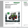 Fendt Tractor 300 Vario Gen4 VIN 351 354 Diagram Operation Manual Workshop Manual ES 11
