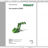 Fendt Tractor 300 Vario Gen4 VIN 351 354 Diagram Operation Manual Workshop Manual ES 2