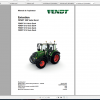 Fendt Tractor 300 Vario Gen4 VIN 351 354 Diagram Workshop Manual FR 3