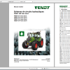 Fendt Tractor 300 Vario Gen4 VIN 351 354 Diagram Workshop Manual FR 5