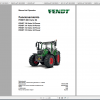 Fendt Tractor 300 Vario S4 VIN 347 350 Diagram Operation Manual Workshop Manual ES 12