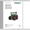 Fendt Tractor 300 Vario S4 VIN 347 350 Diagram Operation Manual Workshop Manual ES 13