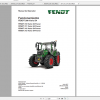 Fendt Tractor 300 Vario S4 VIN 347 350 Diagram Operation Manual Workshop Manual ES 15