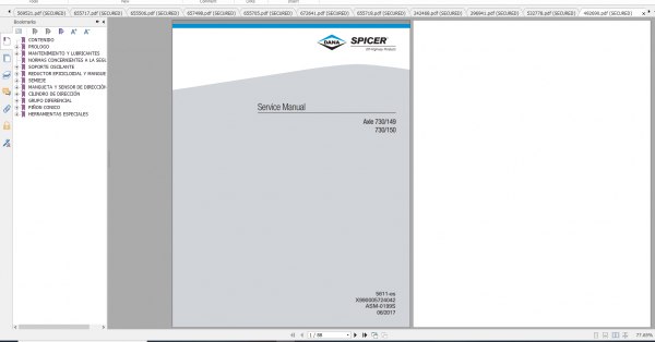 Fendt Tractor 300 Vario S4 VIN 347 350 Diagram Operation Manual Workshop Manual ES 3