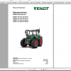 Fendt Tractor 300 Vario S4 VIN 347 350 Diagram Operation Manual Workshop Manual ES 7