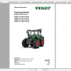Fendt Tractor 300 Vario S4 VIN 347 350 Diagram Operation Manual Workshop Manual ES 9