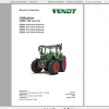 Fendt Tractor 300 Vario S4 VIN 347 350 Diagram Operation Manual Workshop Manual FR 12