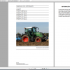 Fendt Tractor 300 Vario Scr 3b VIN 322 340 Diagram Operation Manual Workshop Manual ES 9