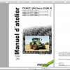 Fendt Tractor 300 Vario VIN 336 339 Diagram Operation Workshop Manual FR 3