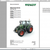 Fendt Tractor 500 Vario S4 VIN 435 438 Diagram Operation Manual Workshop Manual ES 12