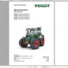 Fendt Tractor 500 Vario S4 VIN 435 438 Diagram Operation Manual Workshop Manual ES 18