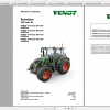 Fendt Tractor 500 Vario S4 VIN 435 438 Diagram Operation Workshop Manual FR 19