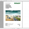 Fendt Tractor 500 Vario Scr 3b VIN 413 416 Diagram Operator Workshop Manual ES 16