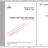 Fendt Tractor 500 Vario Scr 3b VIN 413 416 Diagram Operator Workshop Manual ES 3