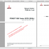 Fendt Tractor 500 Vario Scr 3b VIN 413 416 Diagram Operator Workshop Manual FR 1