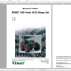Fendt Tractor 500 Vario Scr 3b VIN 413 416 Diagram Operator Workshop Manual FR 3