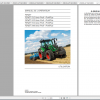 Fendt Tractor 500 Vario Scr 3b VIN 413 416 Diagram Operator Workshop Manual FR 4