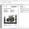 Fendt Tractor 700 Vario Gen6 VIN 760 765 Diagram Operation Manual Workshop Manual ES 1