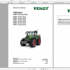 Fendt Tractor 700 Vario Gen6 VIN 760 765 Diagram Operation Workshop Manual FR 3