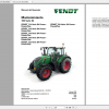 Fendt Tractor 700 Vario S4 VIN 738 743 Diagram Operation Manual ES 2