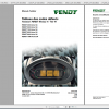 Fendt Tractor 700 Vario S4 VIN 738 743 Diagram Operation Workshop Manual FR 1